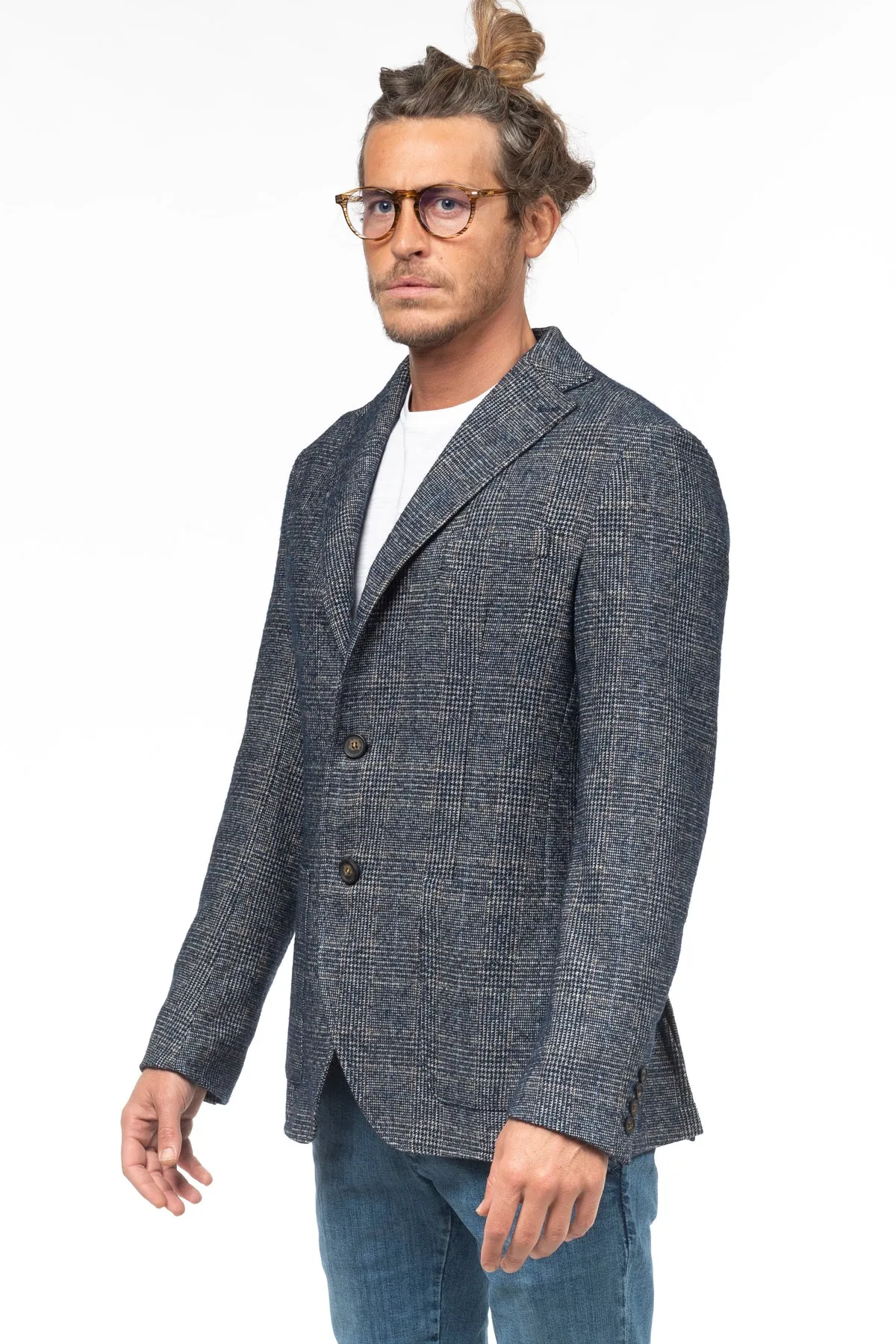 0861 Giacca uomo casual 0861 in lana made in italy  