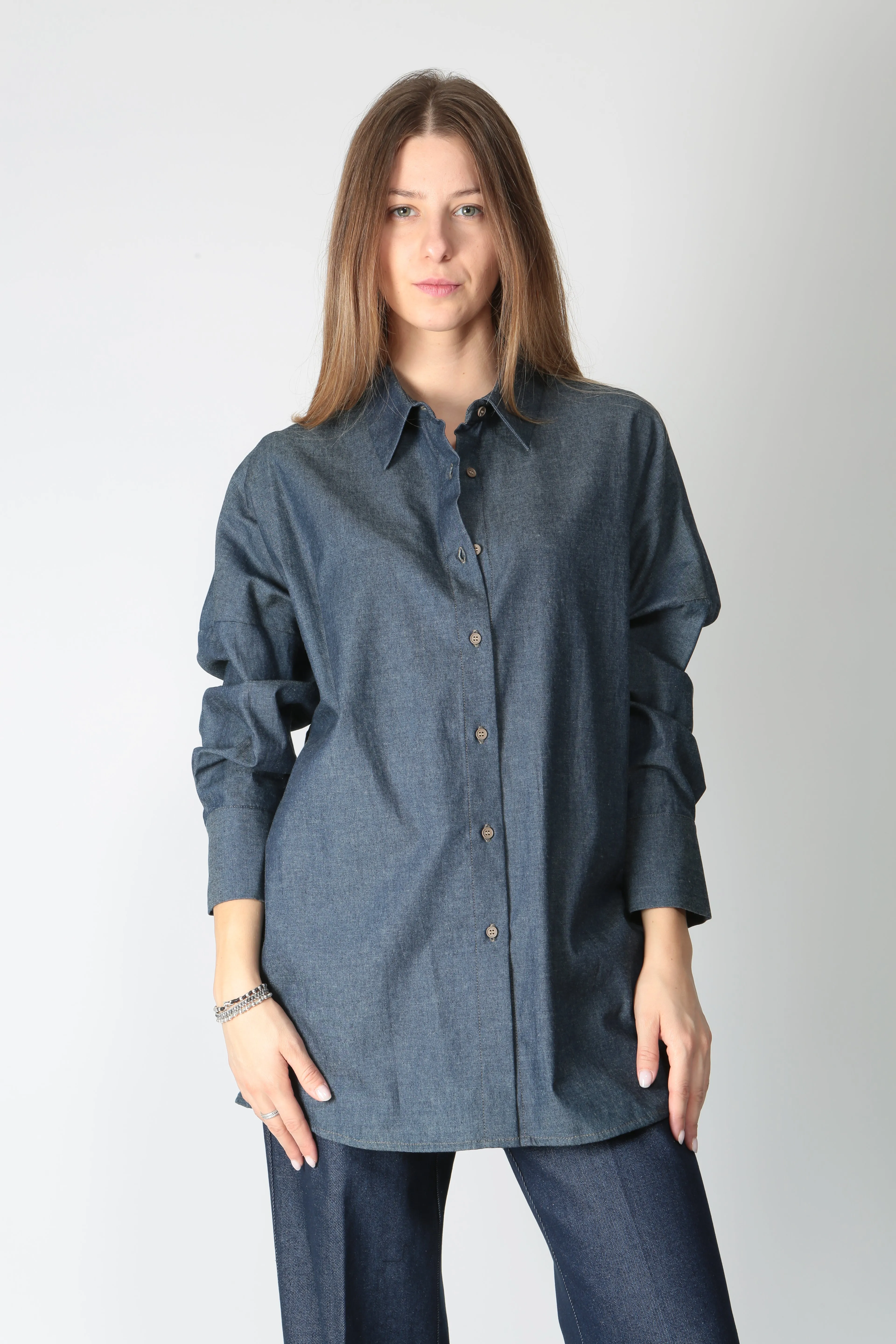 1978 Camicia in chambray oversize Shakira