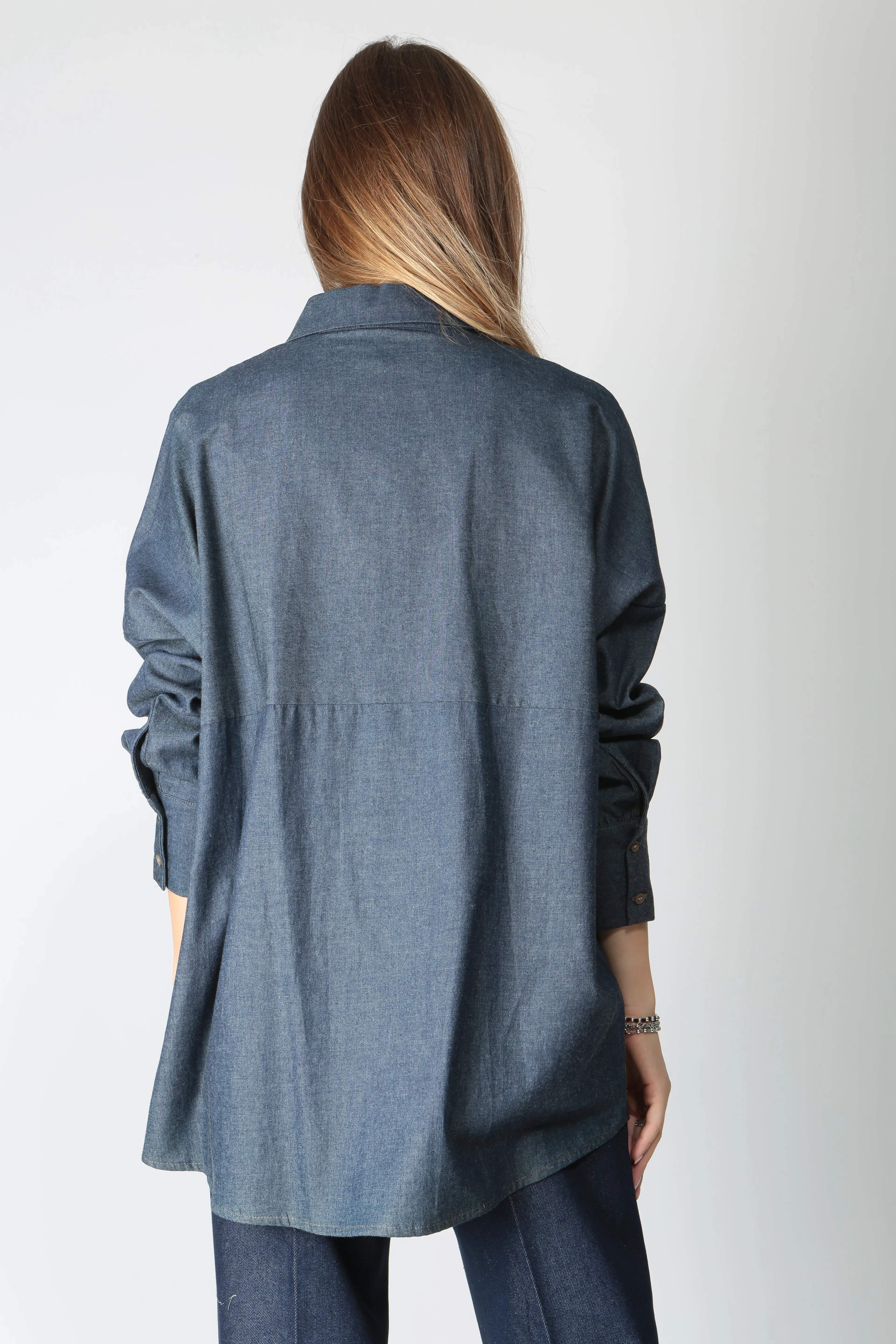 1978 Camicia in chambray oversize Shakira