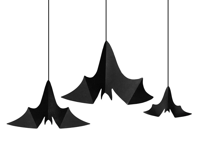 3 Pipistrelli da appendere Halloween