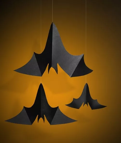 3 Pipistrelli da appendere Halloween
