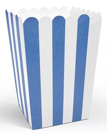 6 scatole per snack blu