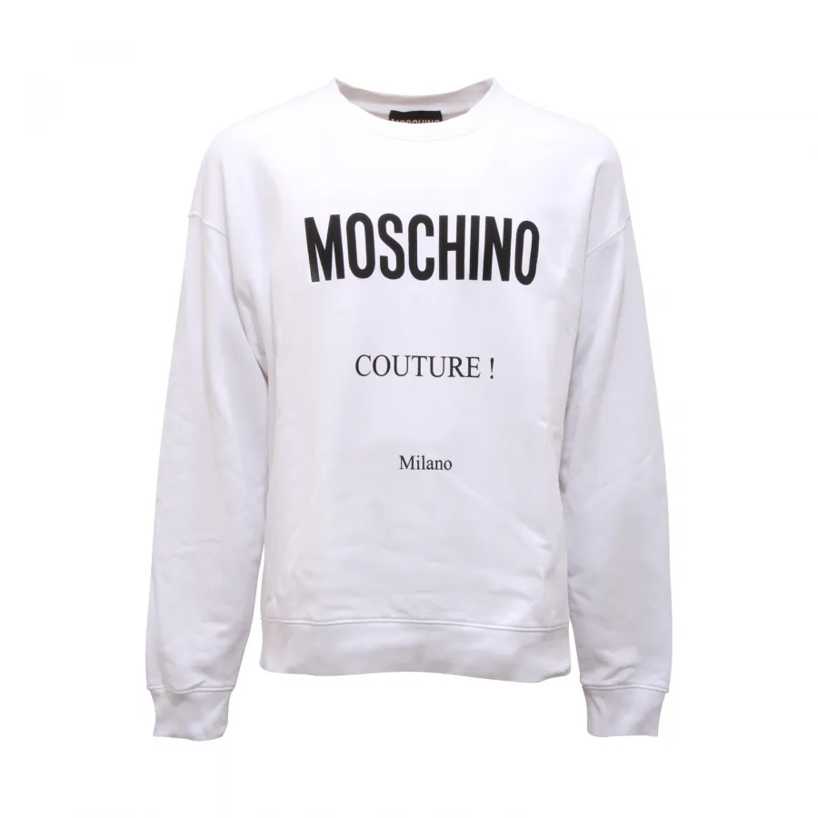 9979AR felpa uomo MOSCHINO COUTURE man sweatshirt