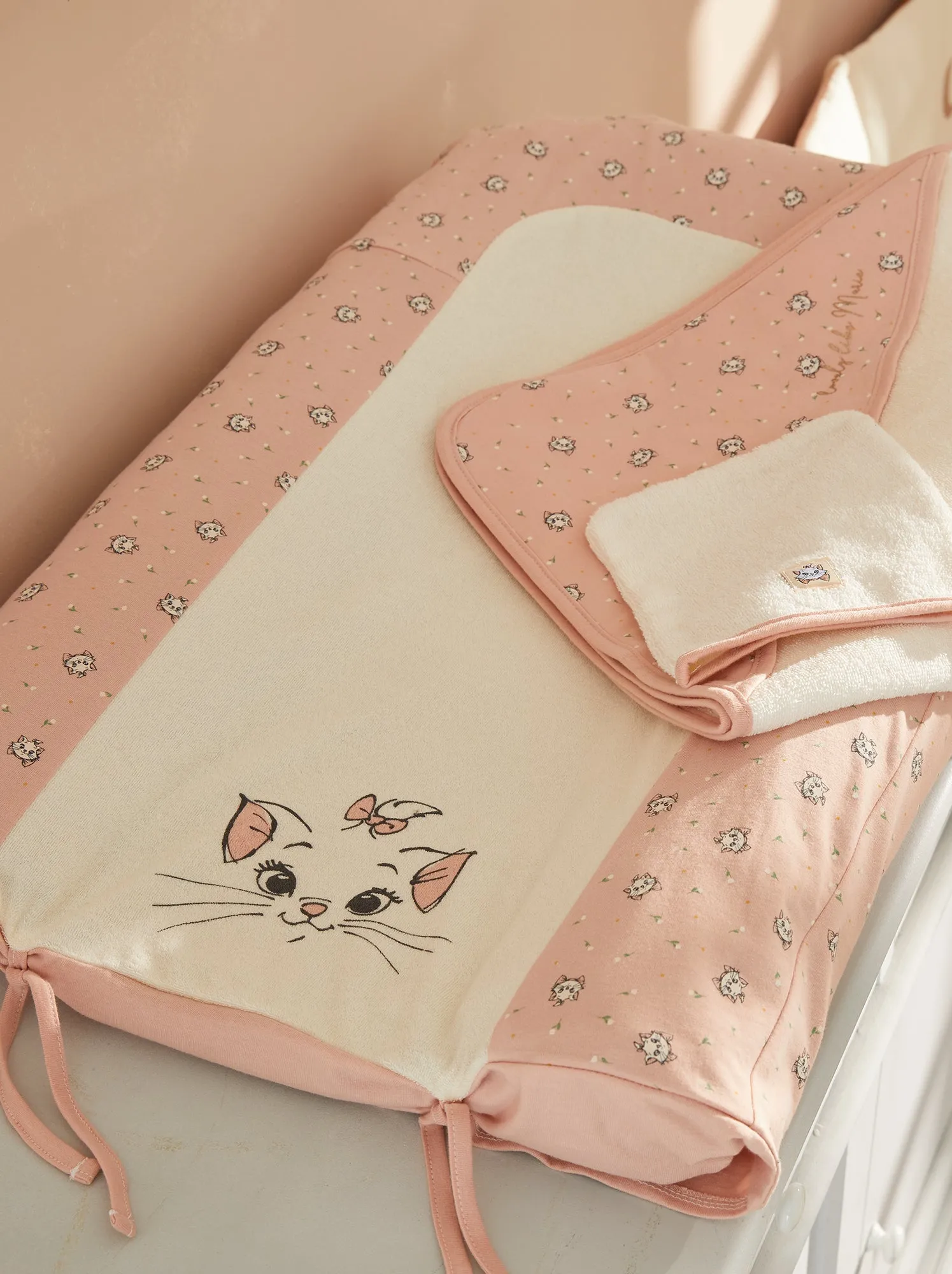 Accappatoio + guanto da bagno - ROSA