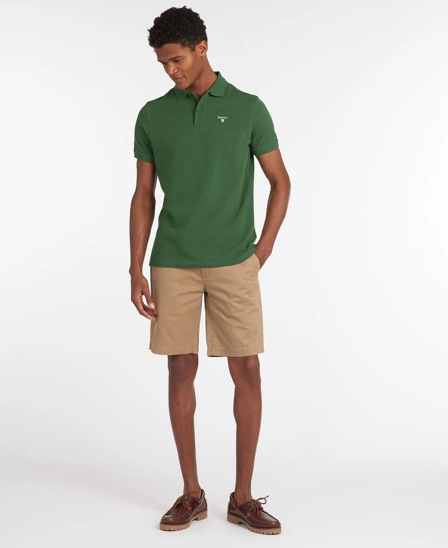 Barbour Polo Uomo in Cotone