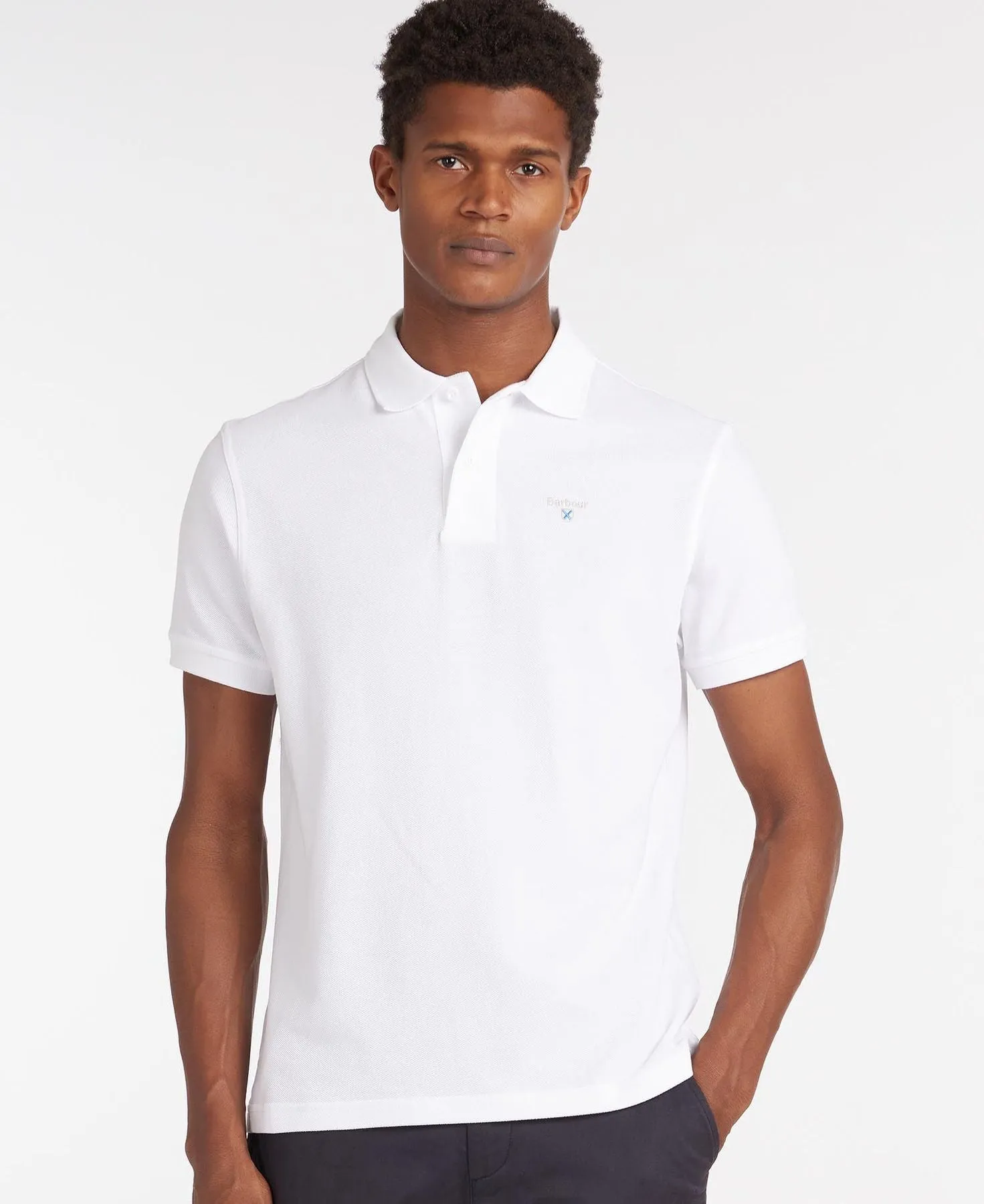 Barbour Polo Uomo in Cotone
