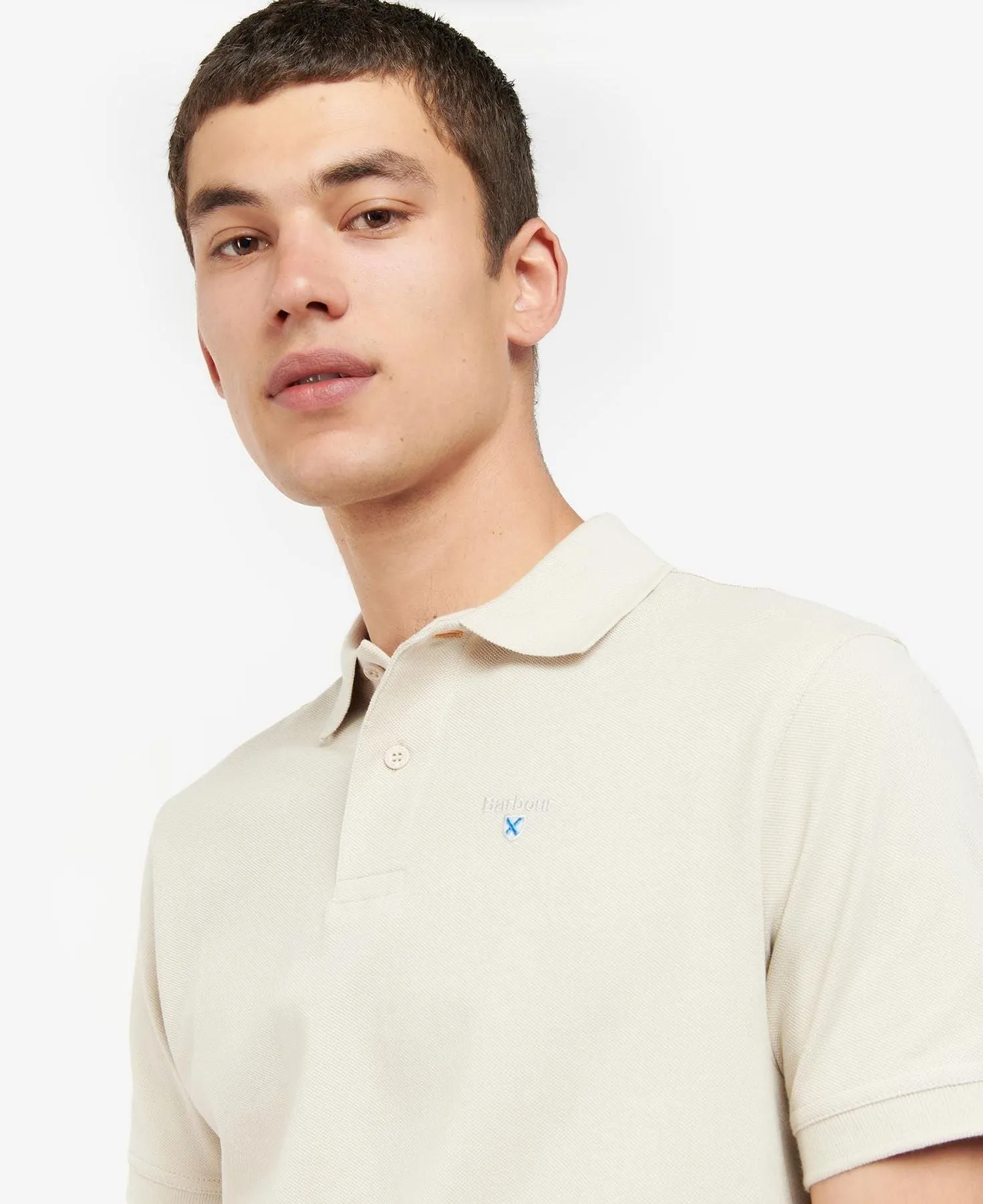 Barbour Polo Uomo in Cotone