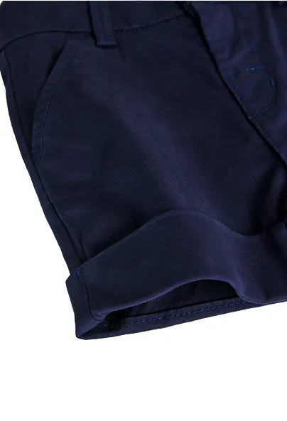 Boboli pantaloncino in satin per bimbo 718309 2440 blu