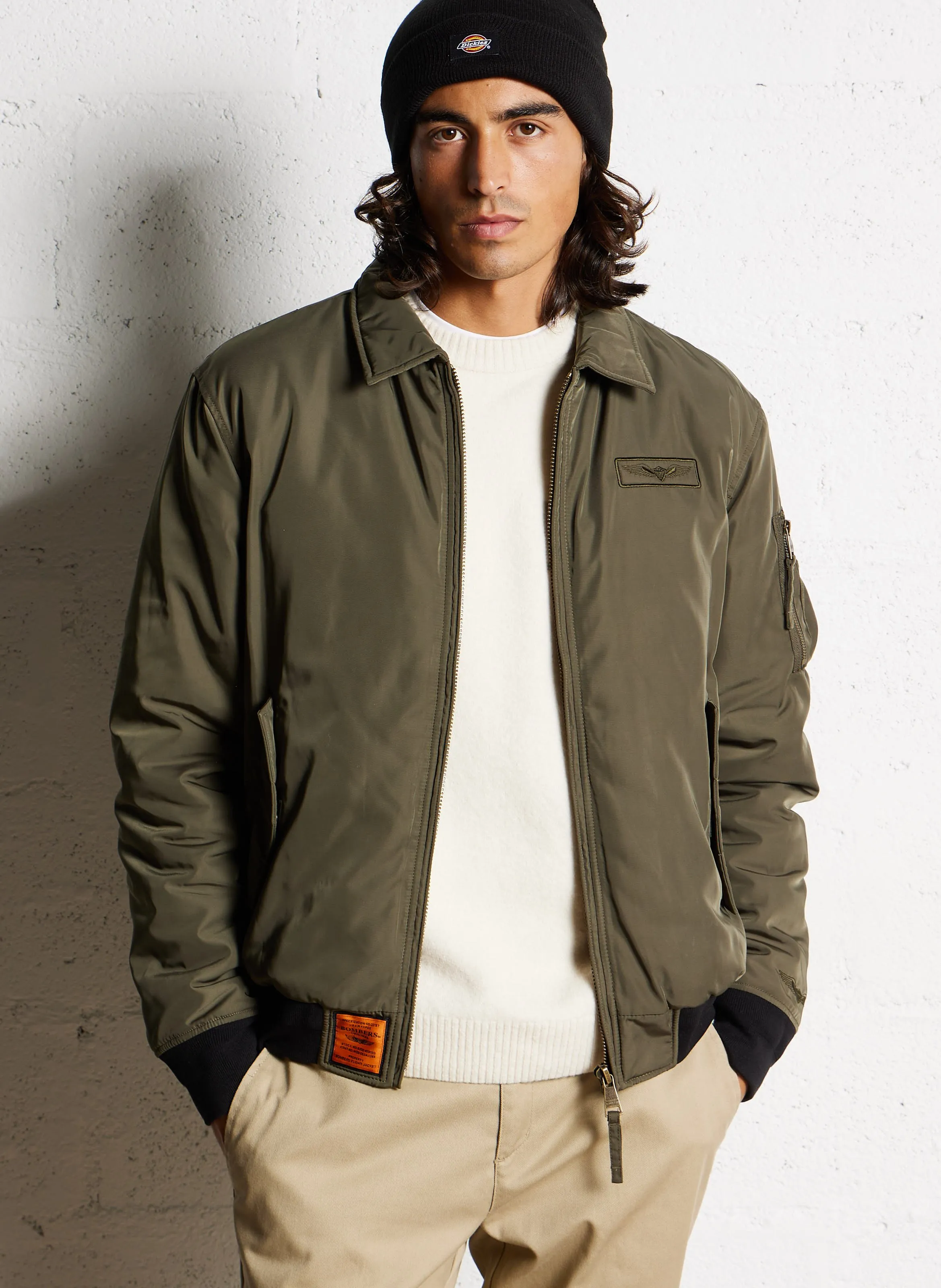  BOMBERS ORIGINAL   CORNELL - Giubbotto | Kaki