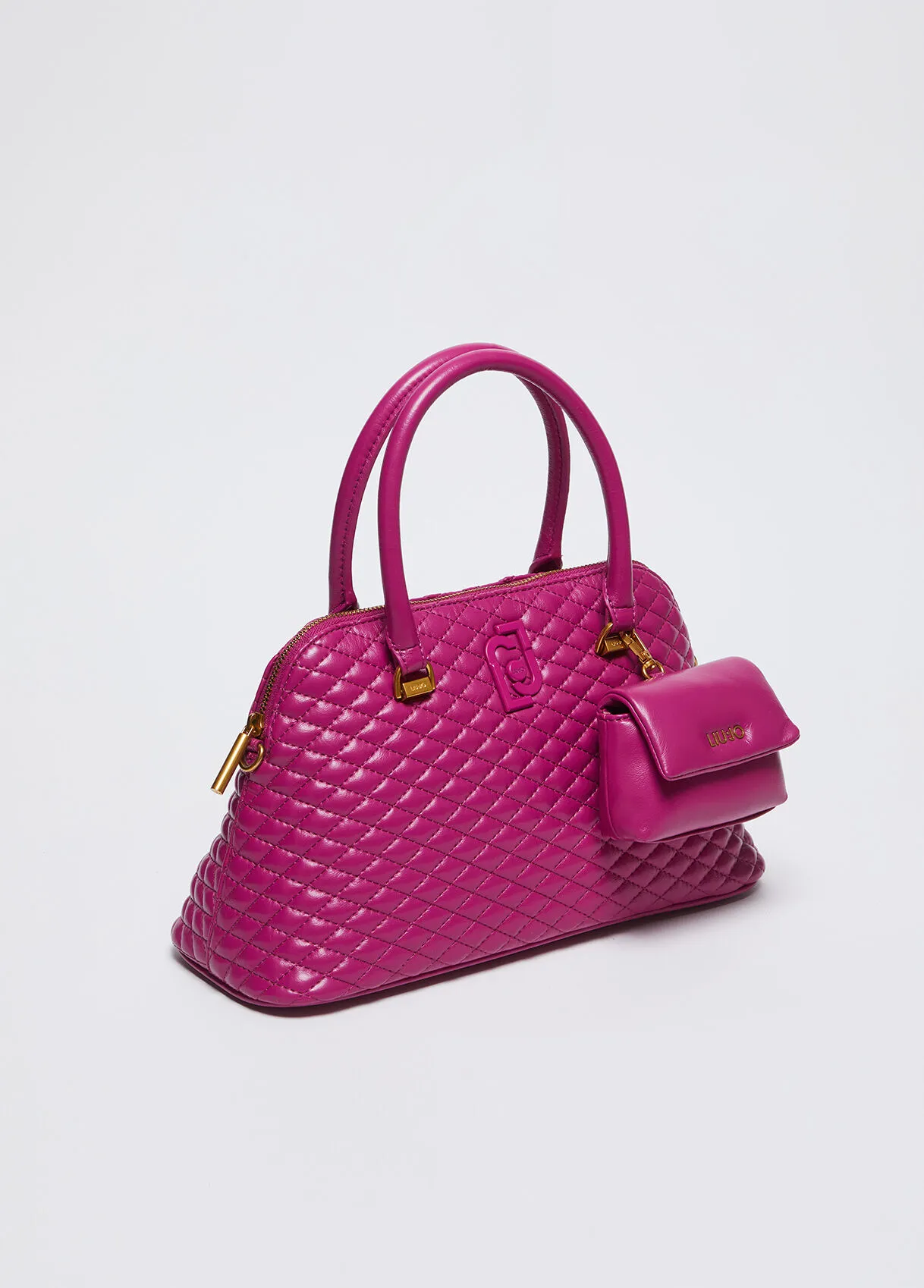 Borsa a mano glossy matelassé