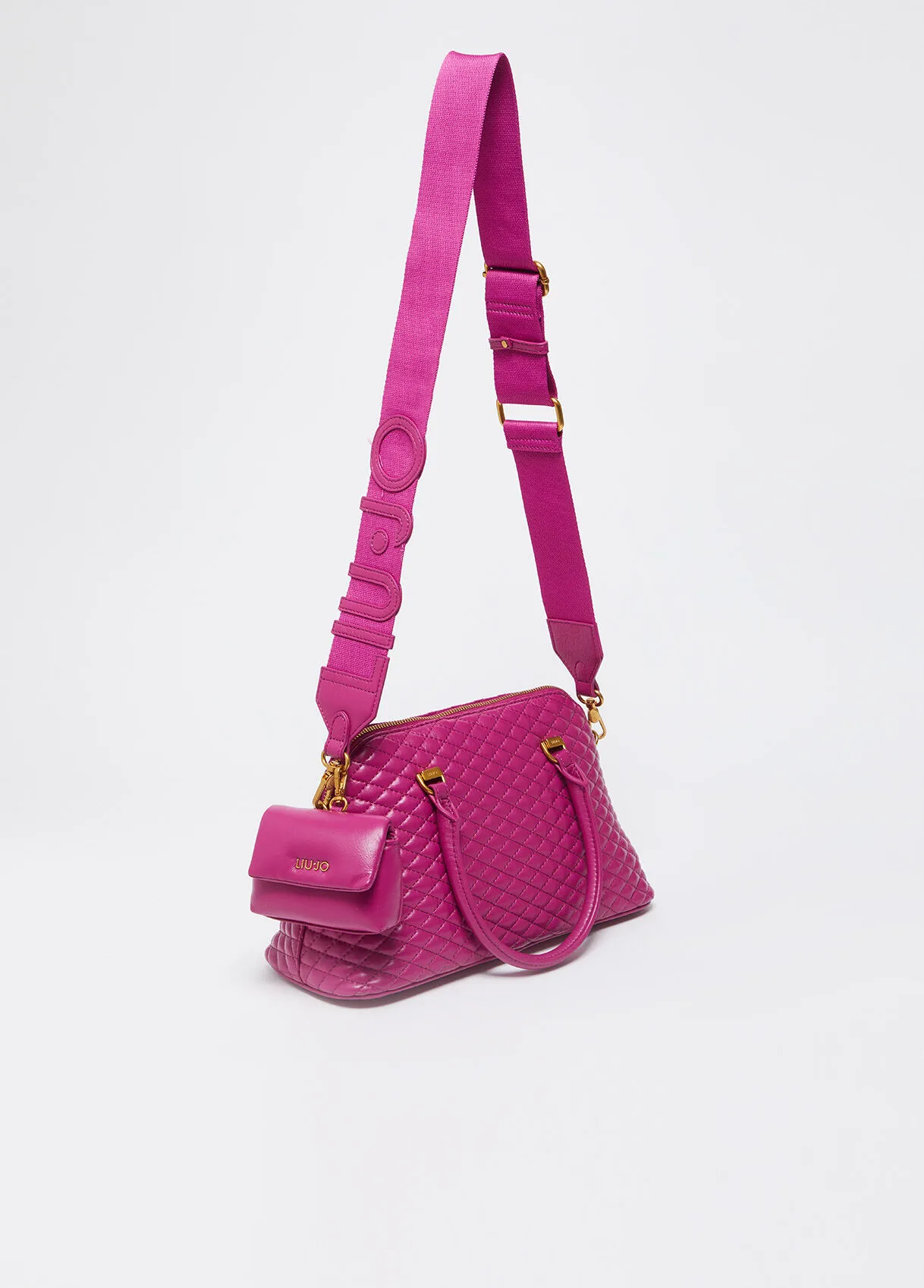 Borsa a mano glossy matelassé