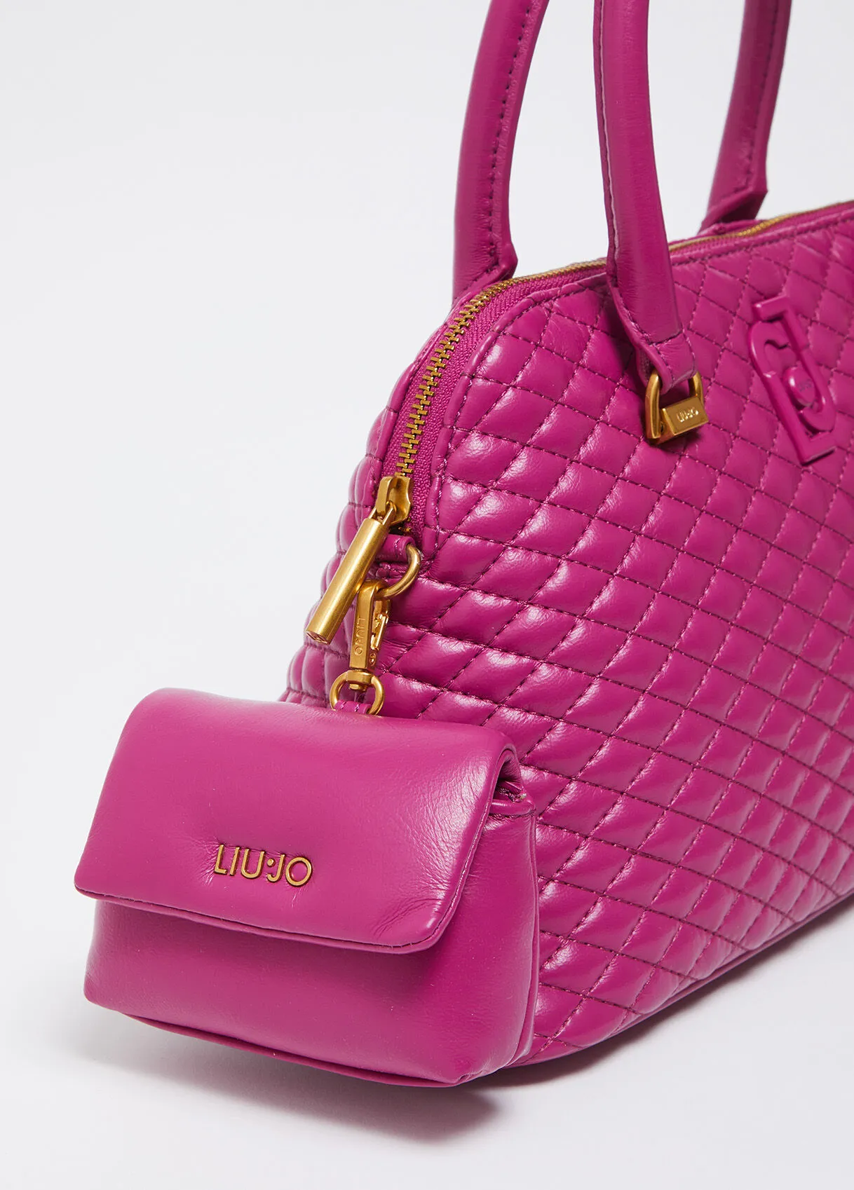 Borsa a mano glossy matelassé