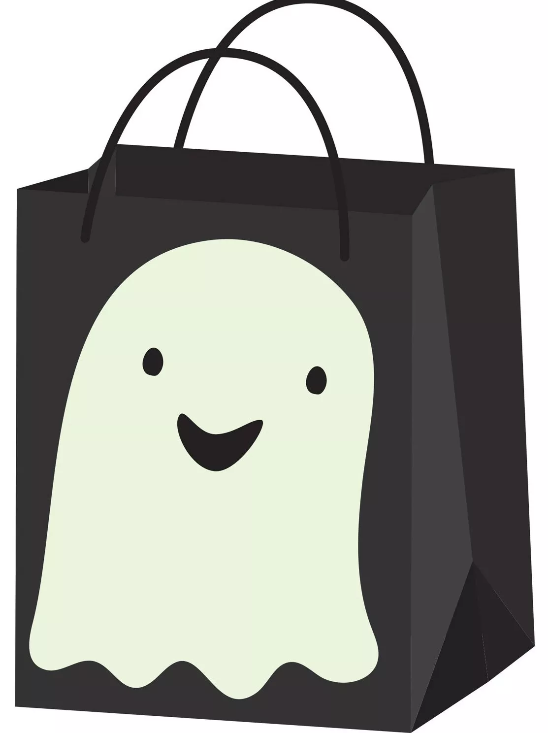 Borsa fantasma di Halloween 22cm