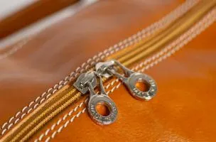 Borsa in pelle naturale Ava , marrone chiaro