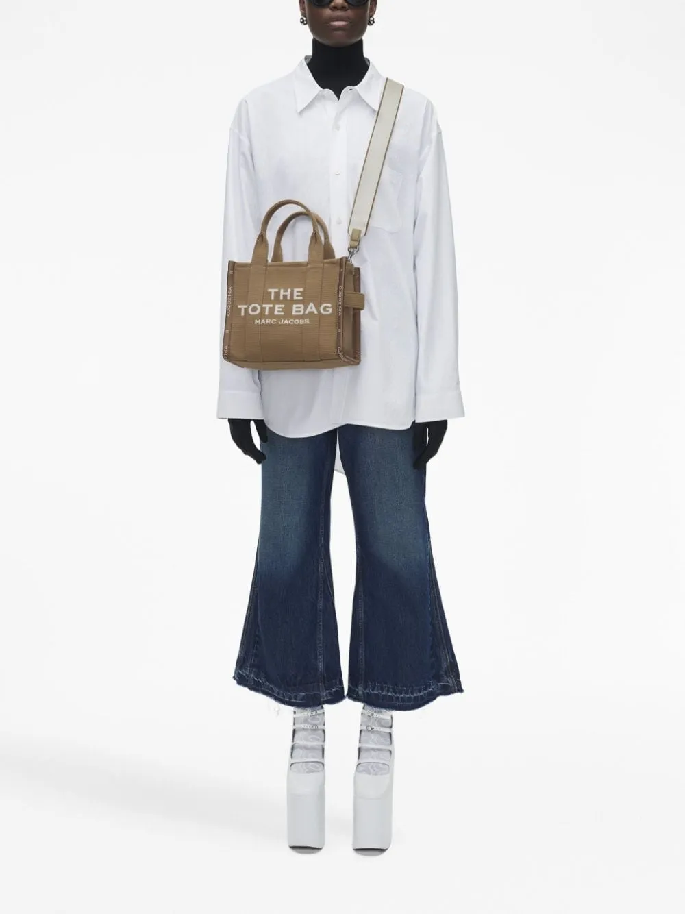 Borsa the small tote in marrone - donna