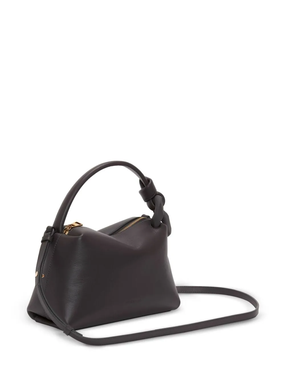 Borsa tote corner in grigio - donna