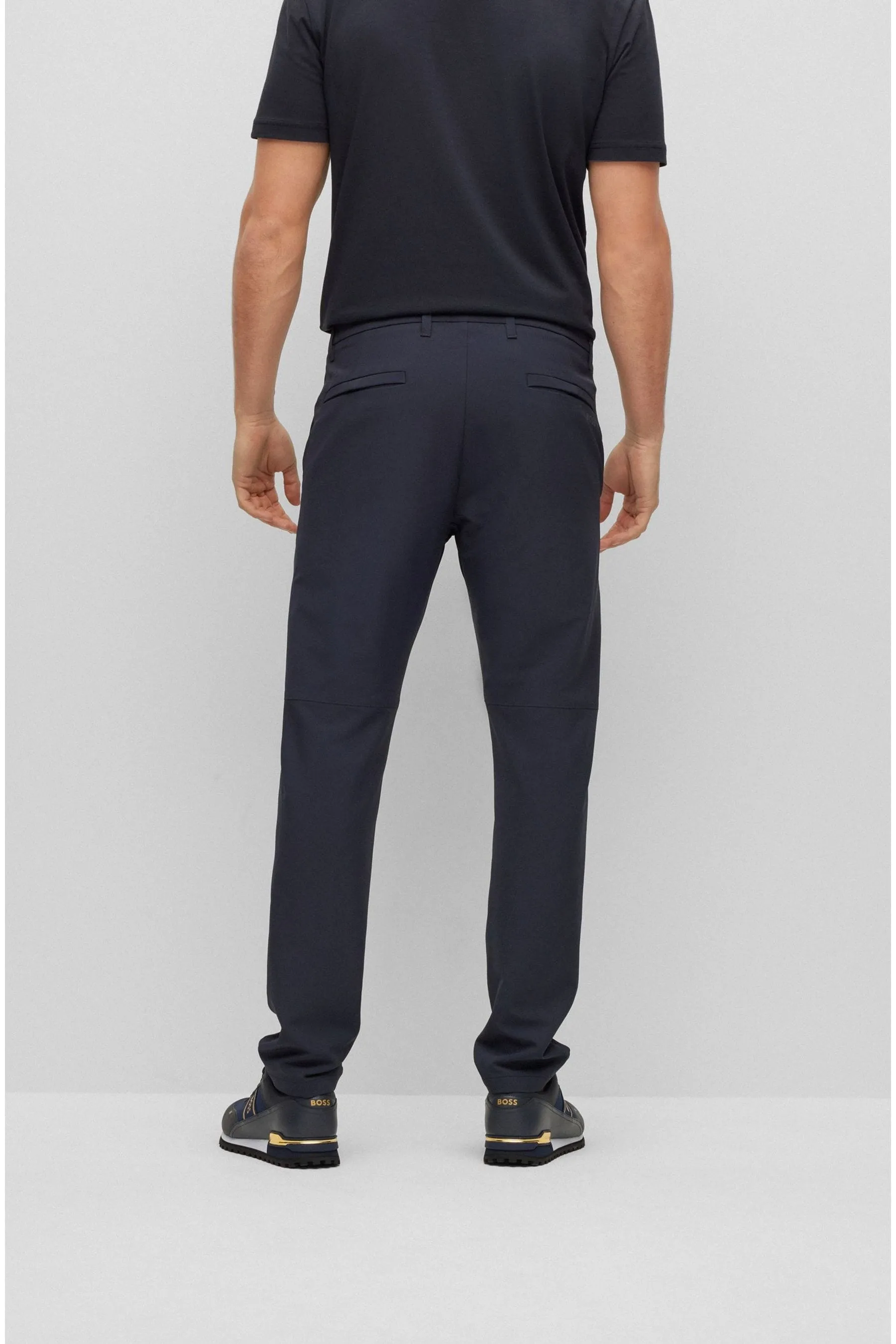 BOSS Vestibilità attillata / Slim - Pantaloni chino in cotone elasticizzato