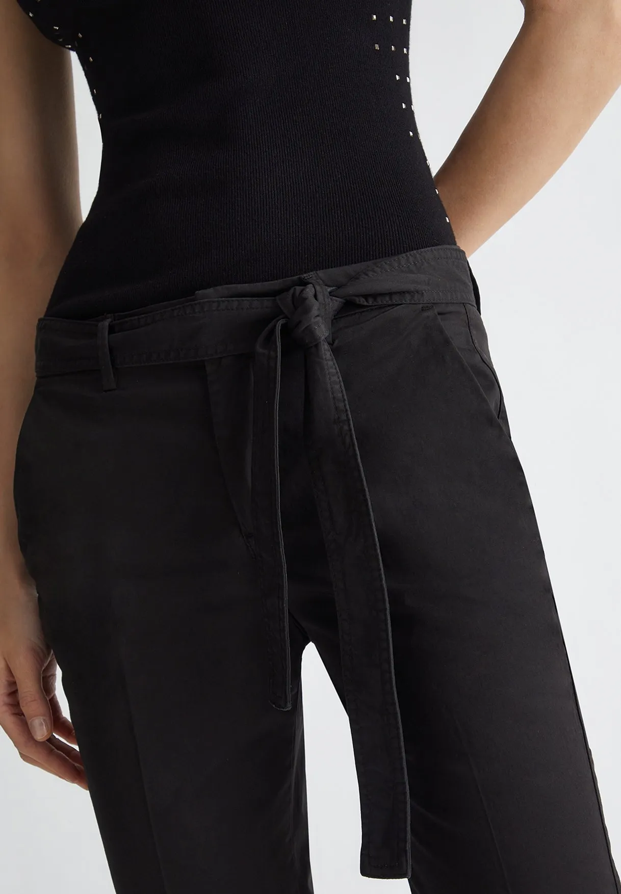 BOTTOM UP  WITH BELT - Pantaloni
