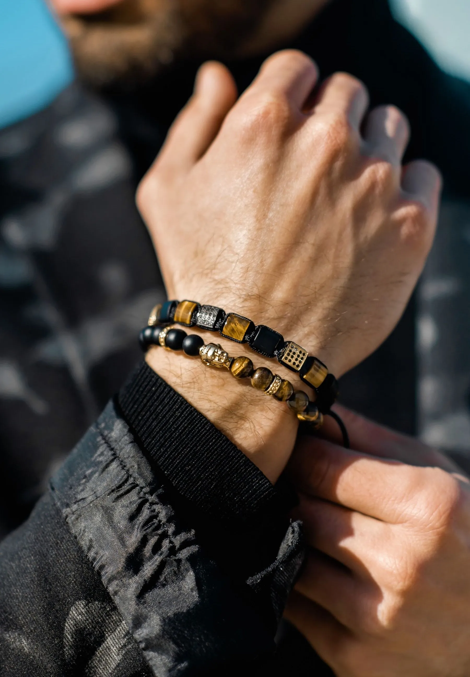 BUDDHA HEAD - Bracciale