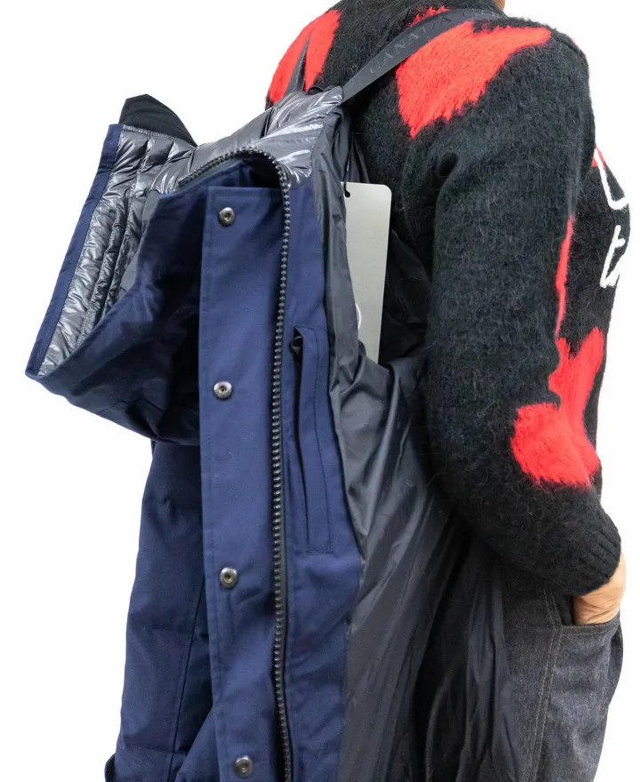 Canada Goose - Shelburne Parka Blu Donna