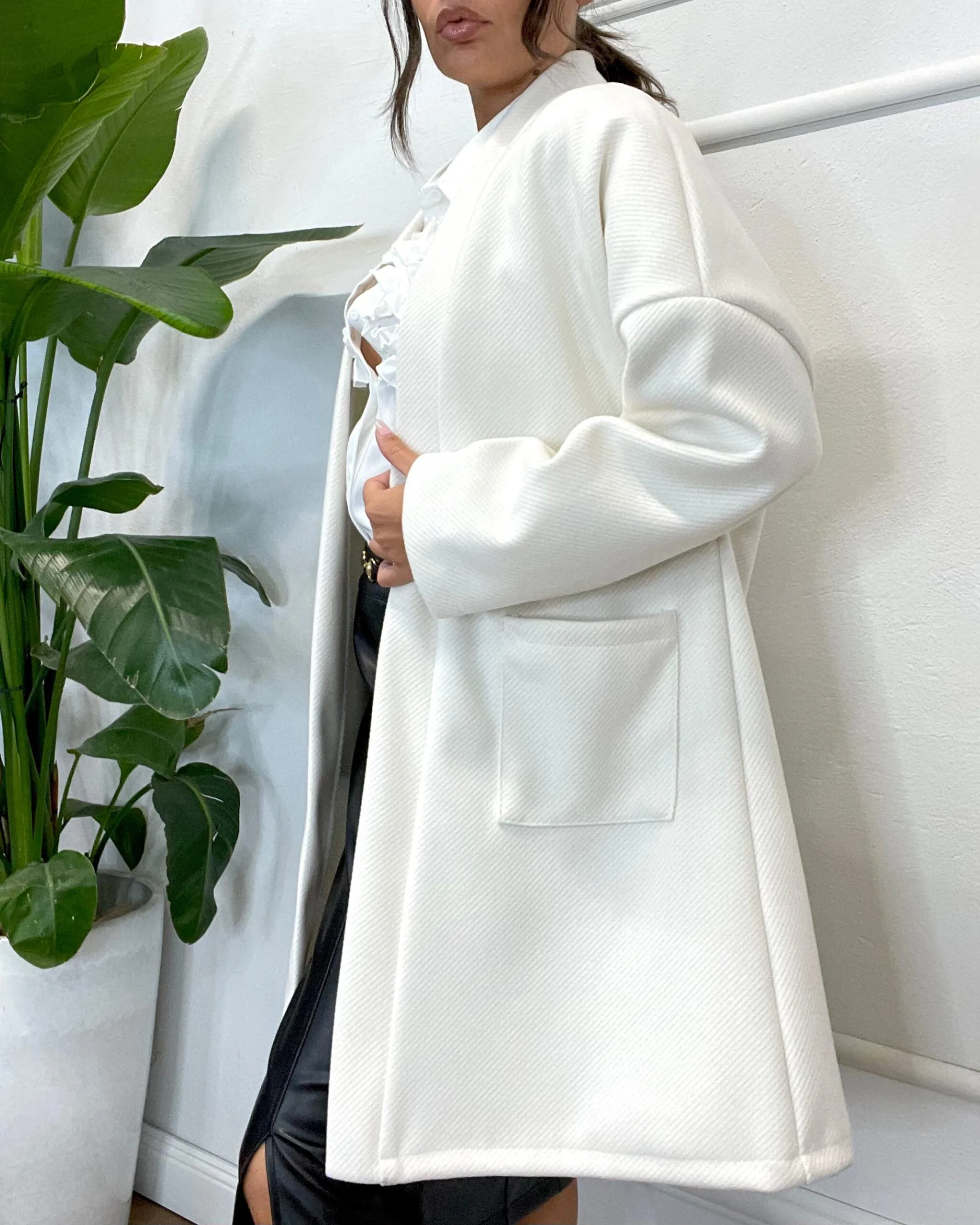 CAPPOTTO IN PANNO 805 panna