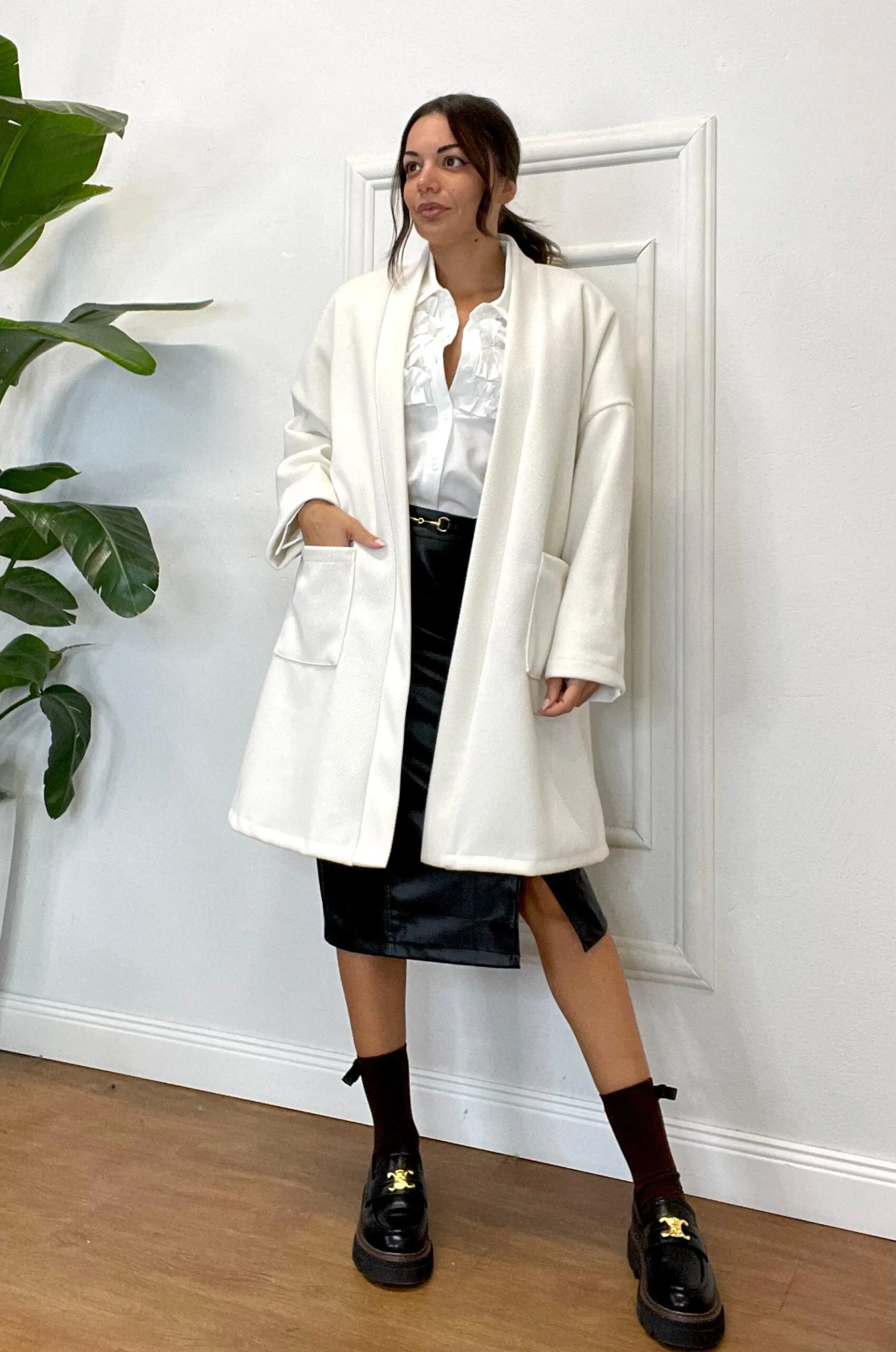 CAPPOTTO IN PANNO 805 panna