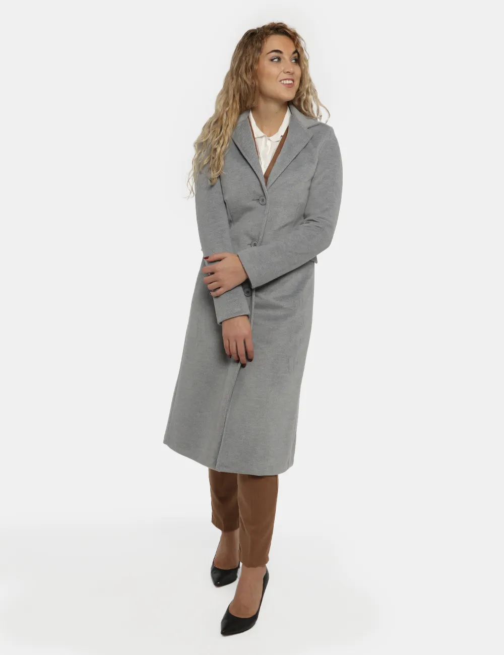 Cappotto Vougue grigio antracite