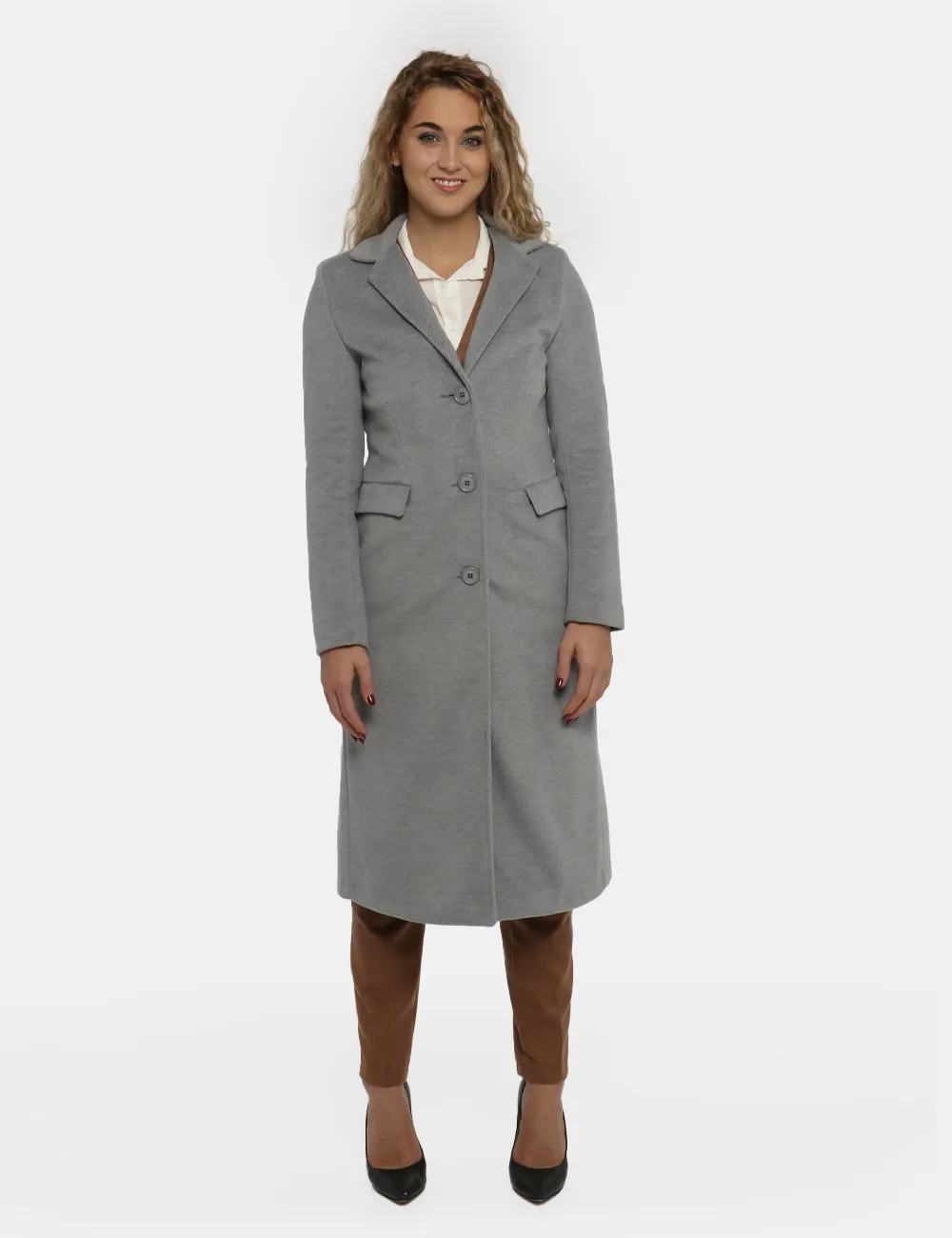 Cappotto Vougue grigio antracite