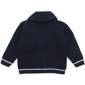 Cardigan Blu Lana Neonato