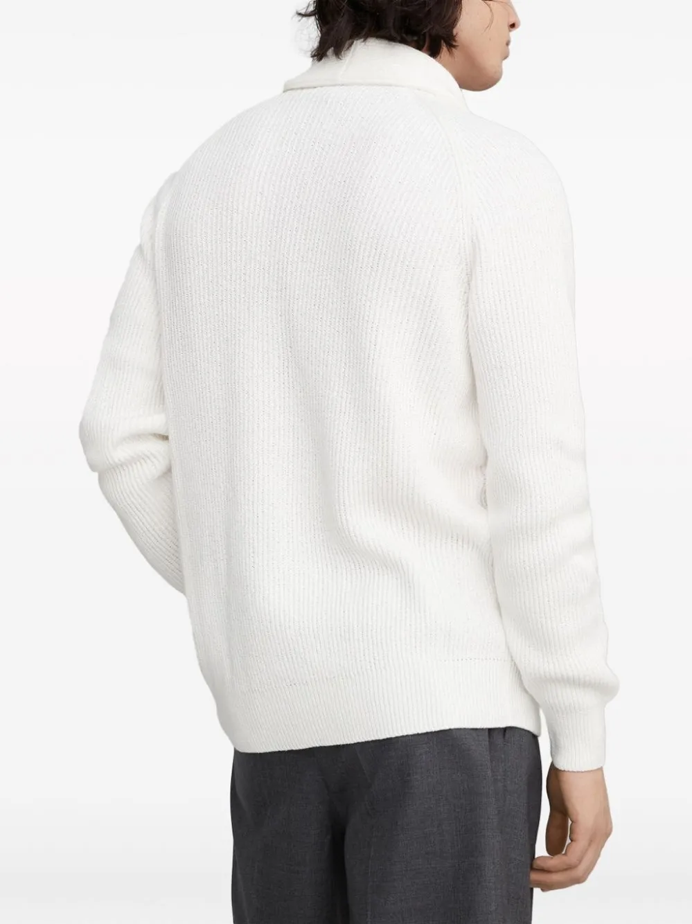 Cardigan con scollo a V