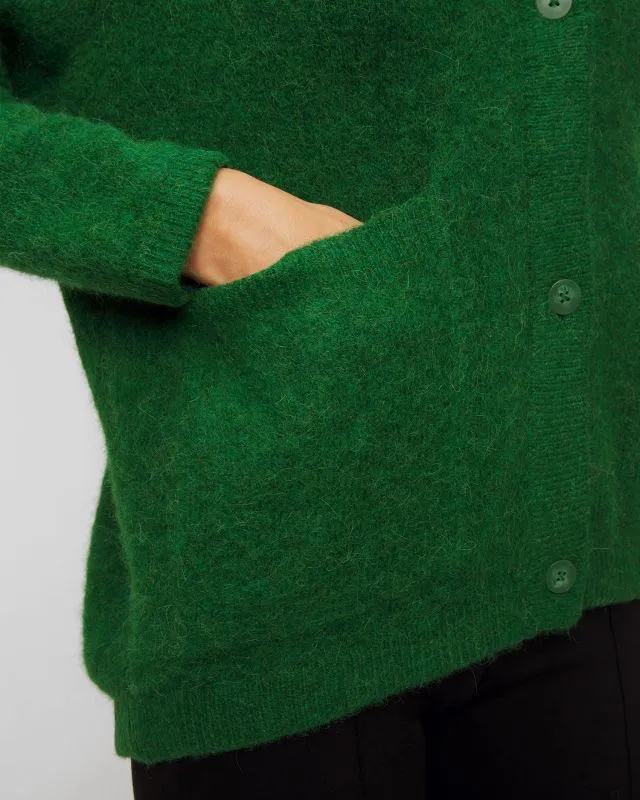 Cardigan in alpaca da donna Deha
