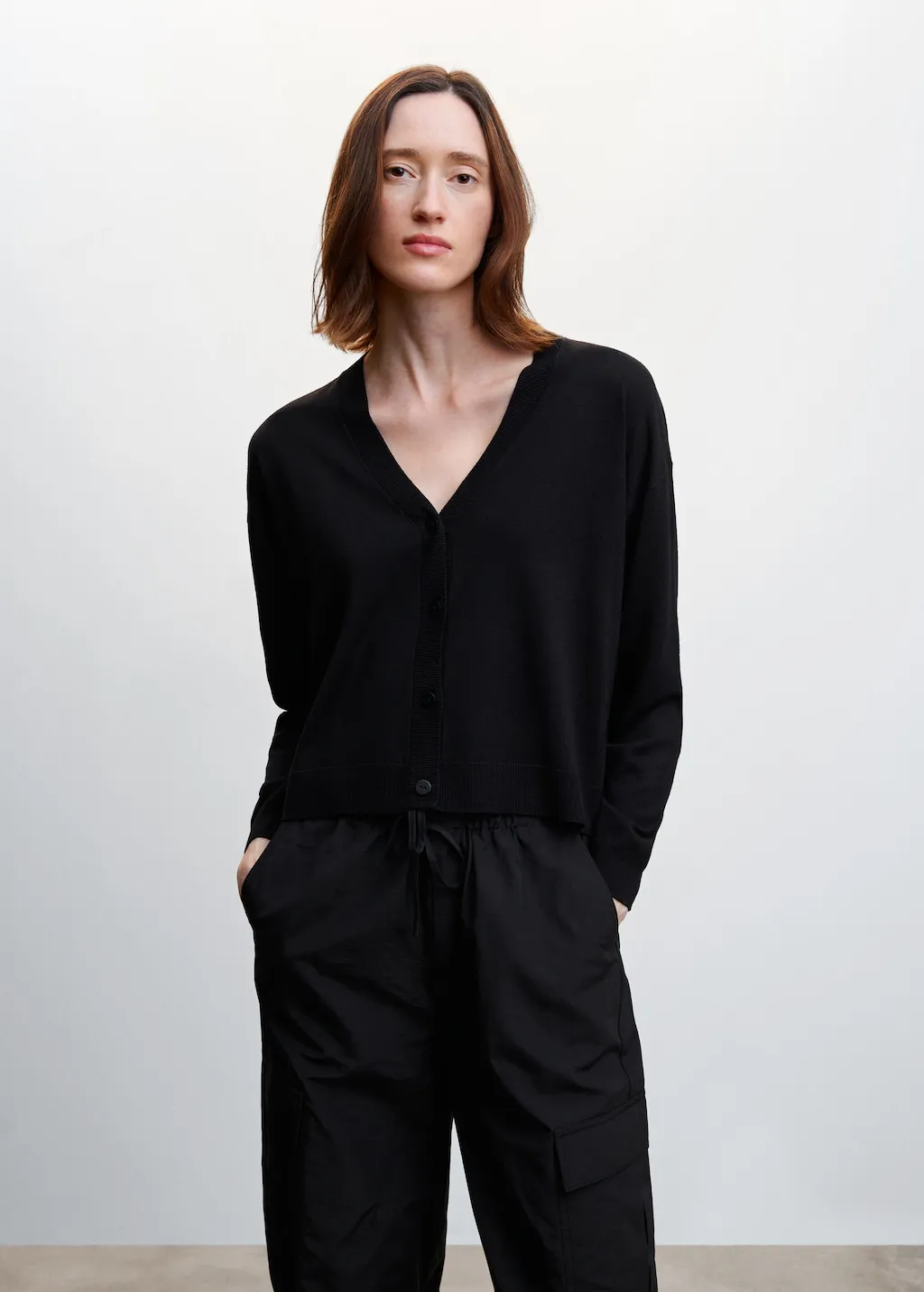 Cardigan maglia sottile