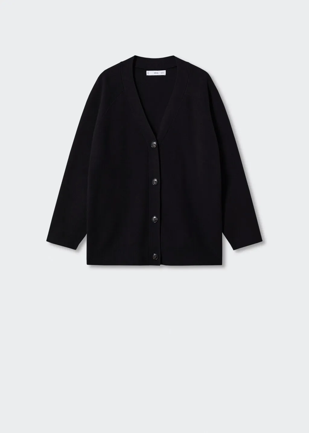 Cardigan punto bottoni