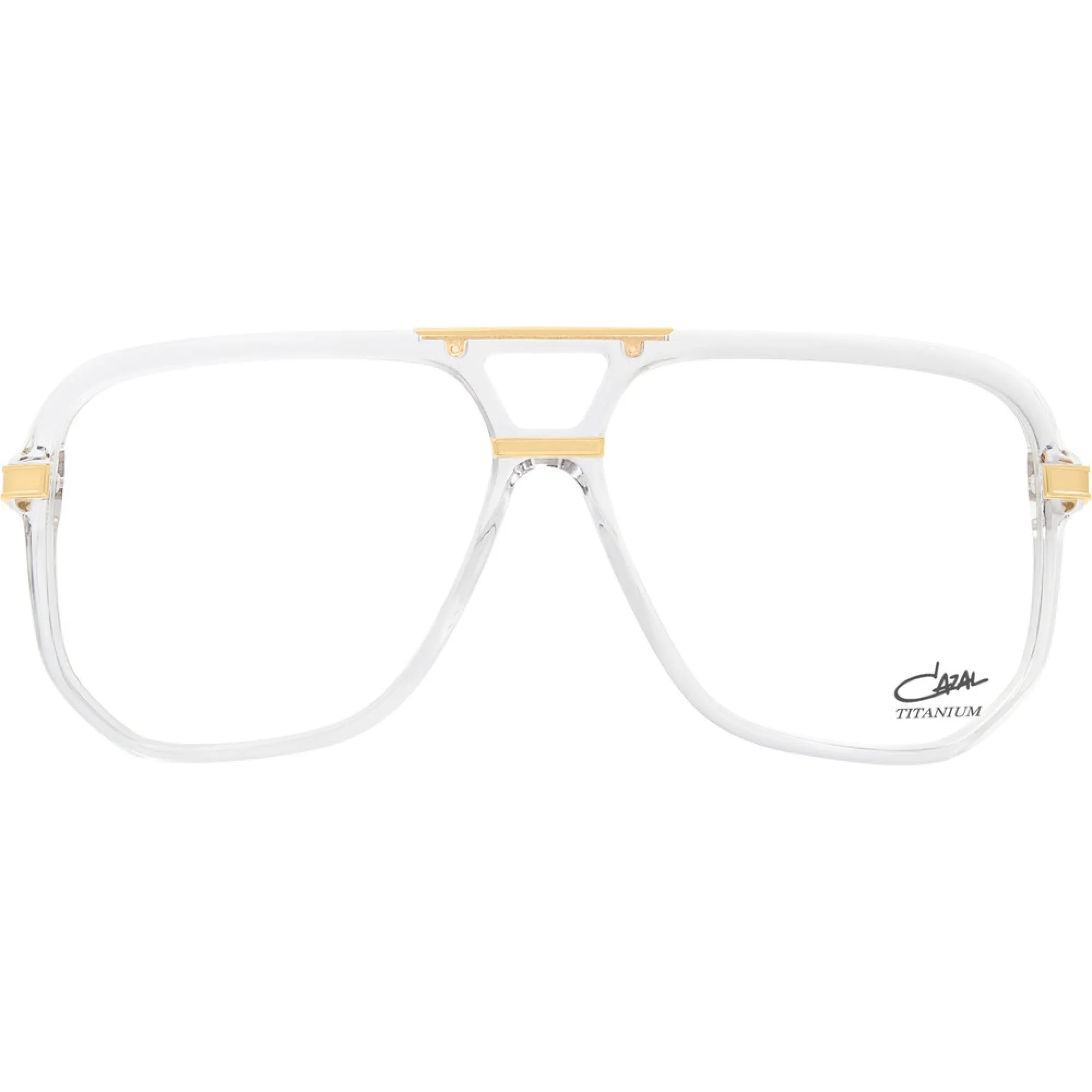   Cazal 6025 - 003 Cristallo-oro | Occhiale Da Vista Uomo 