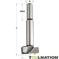 CMT 512.241.31 Punta a testa cilindrica con gambo cilindrico 24 mm lunghezza 90 mm