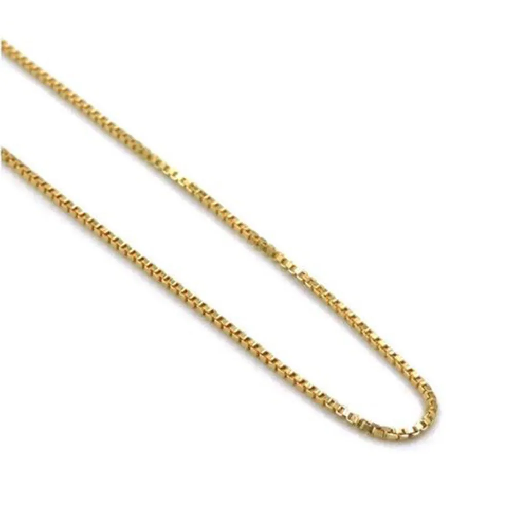 Collana in Oro Giallo 2,2 g con Maglia Veneziana