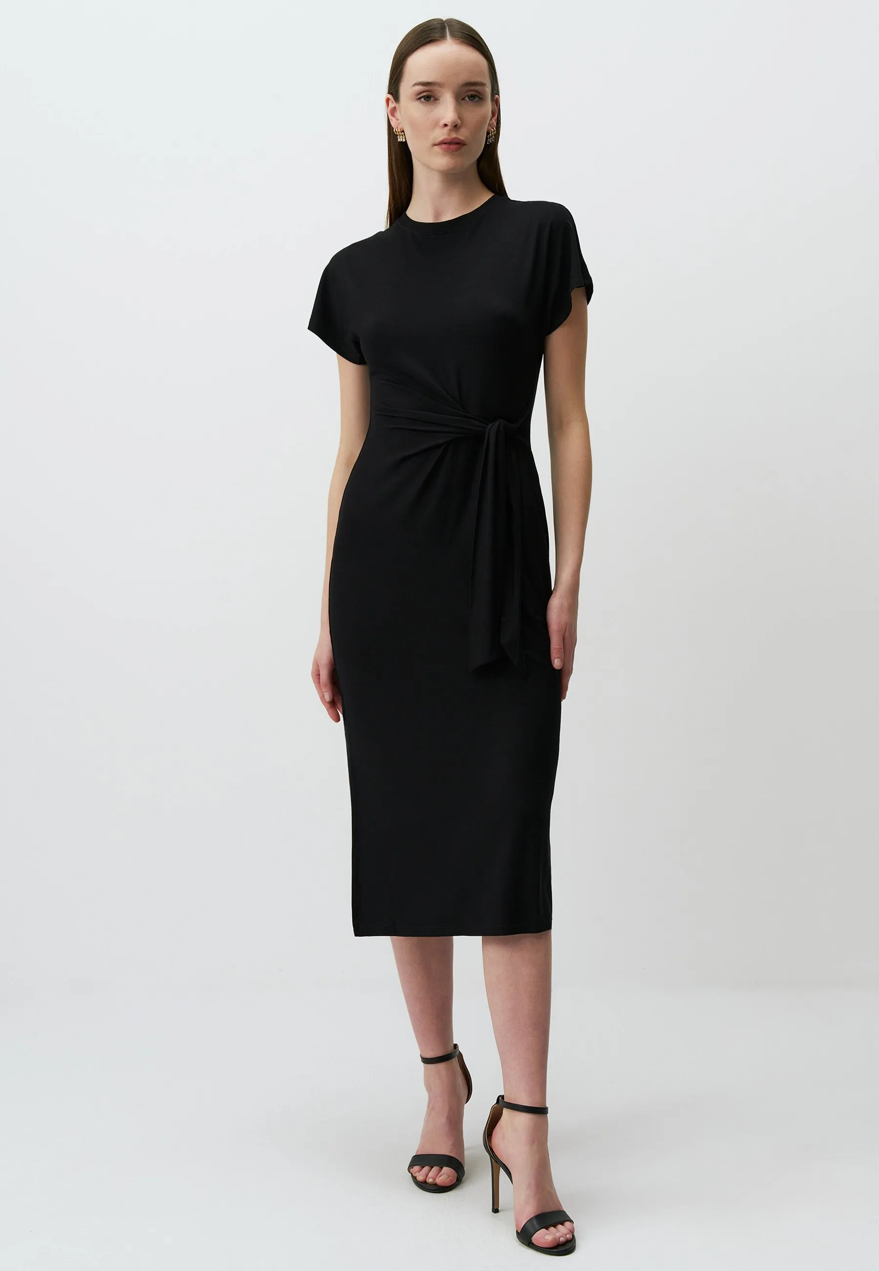 CREW NECK SHORT SLEEVE MIDI  - Tubino
