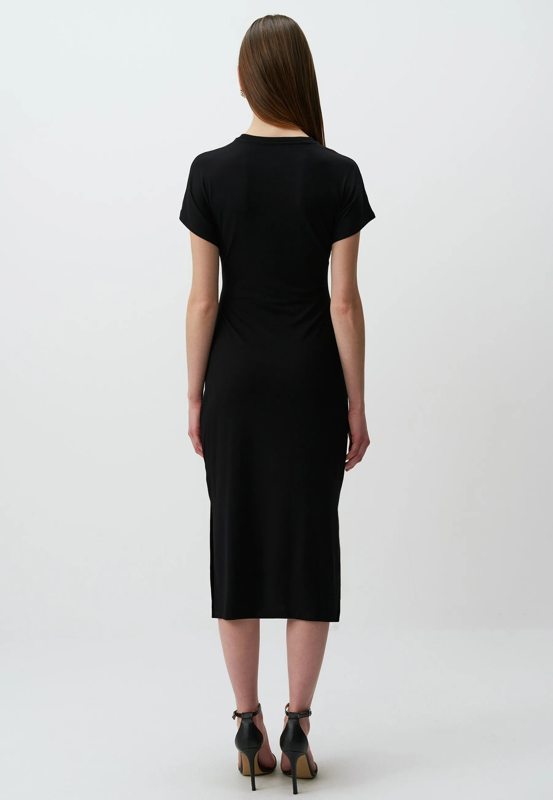 CREW NECK SHORT SLEEVE MIDI  - Tubino