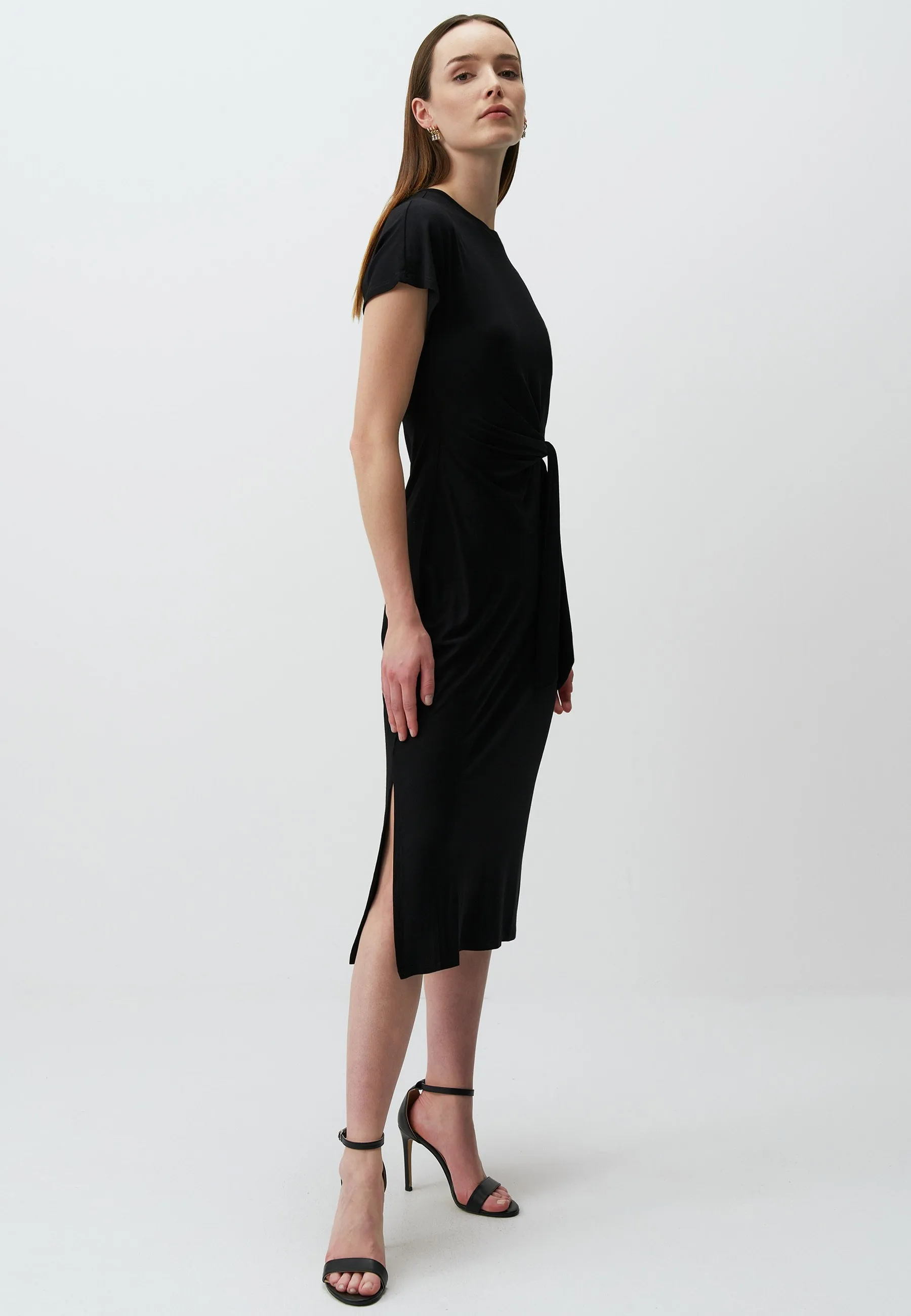 CREW NECK SHORT SLEEVE MIDI  - Tubino
