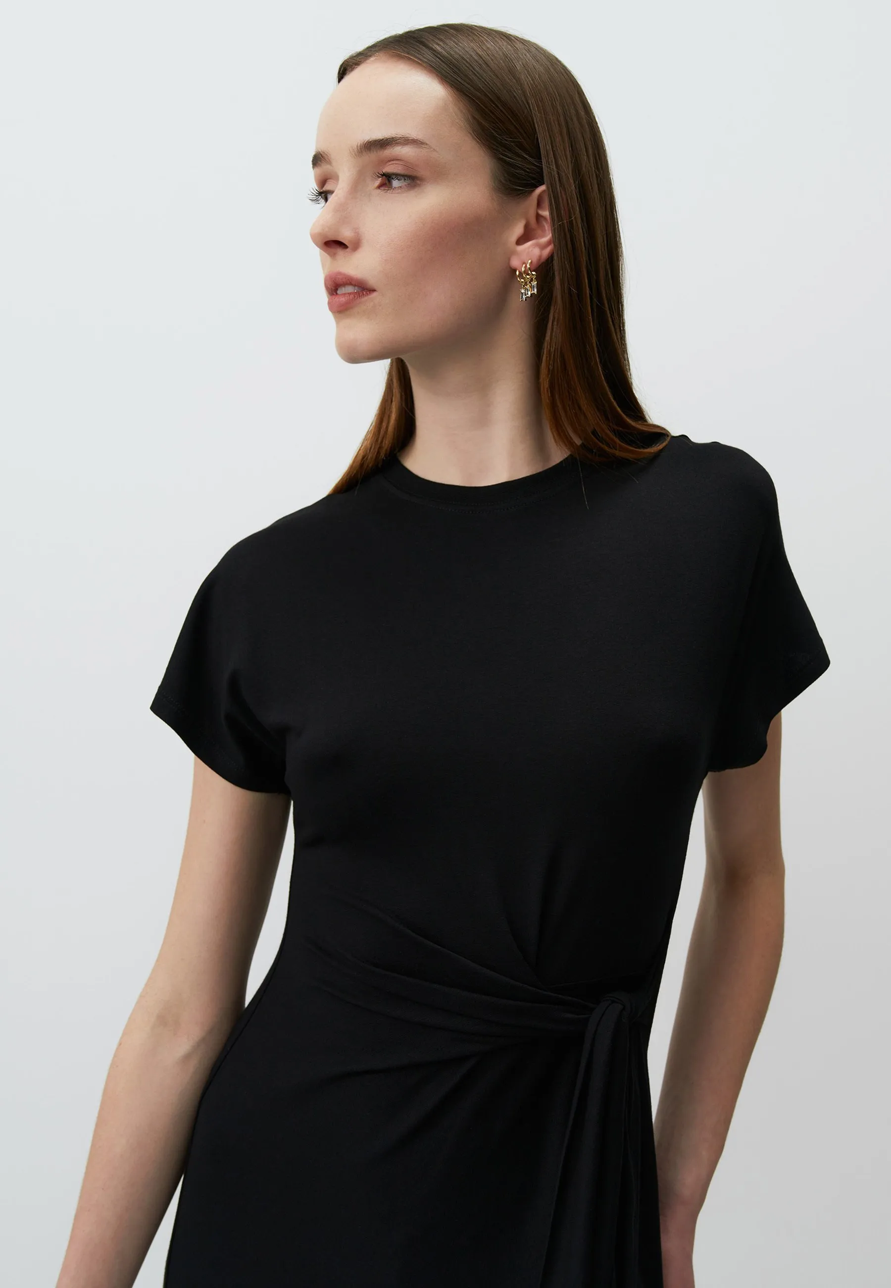 CREW NECK SHORT SLEEVE MIDI  - Tubino