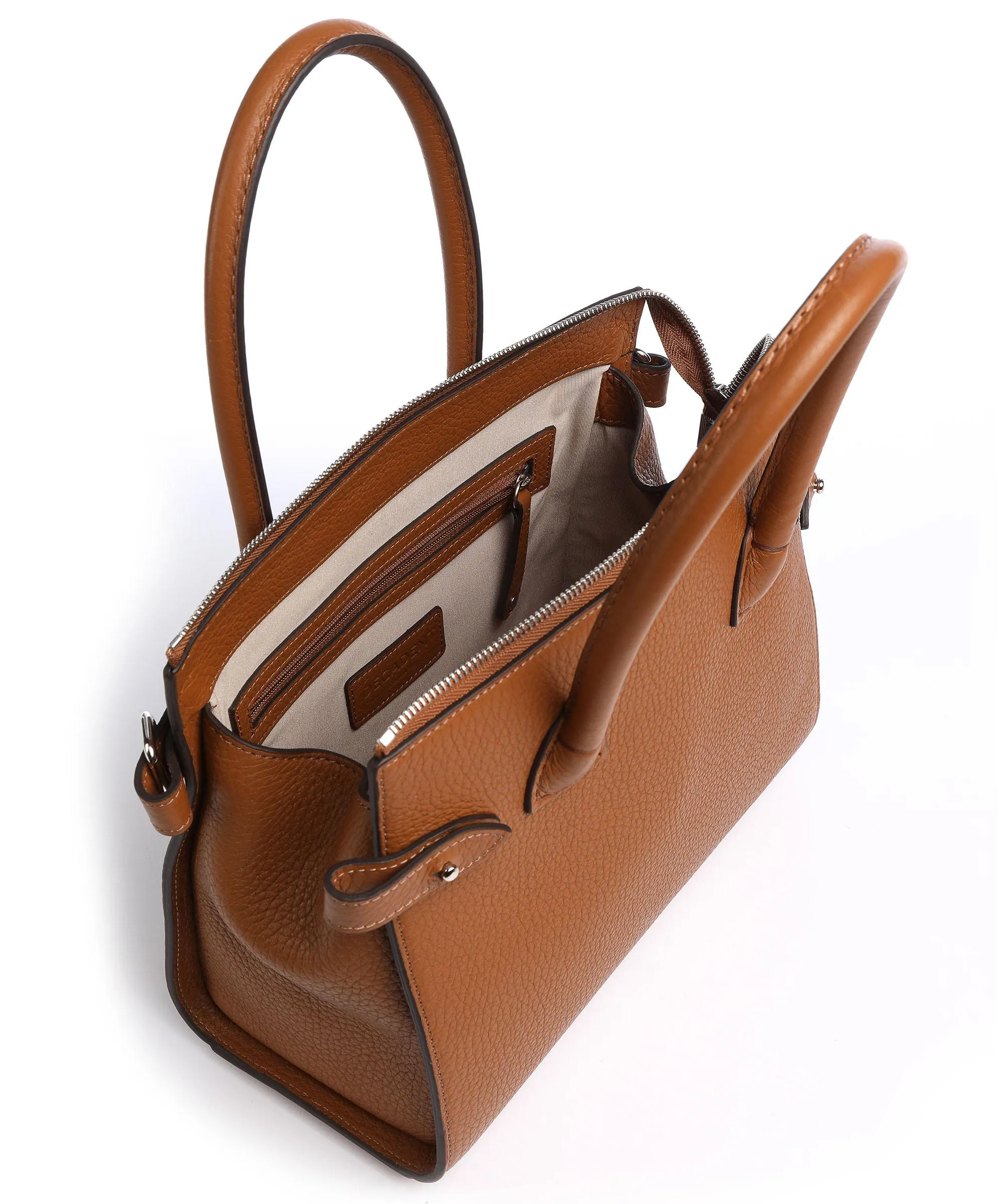  Decadent Copenhagen Grace X-Small Borsa a mano pelle granulata cognac  