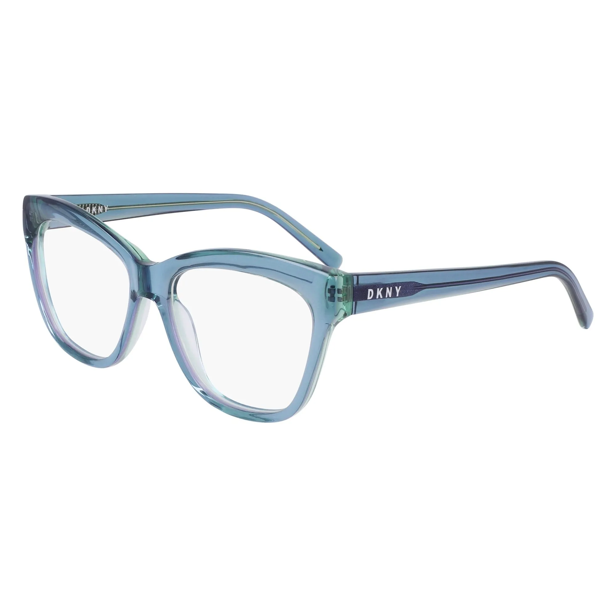   DKNY DK 5049 - 430 Laminato Verde Acqua Fumo | Occhiale Da Vista Donna 