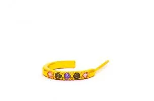 Elegante set di tre orecchini, ART874, colore oro