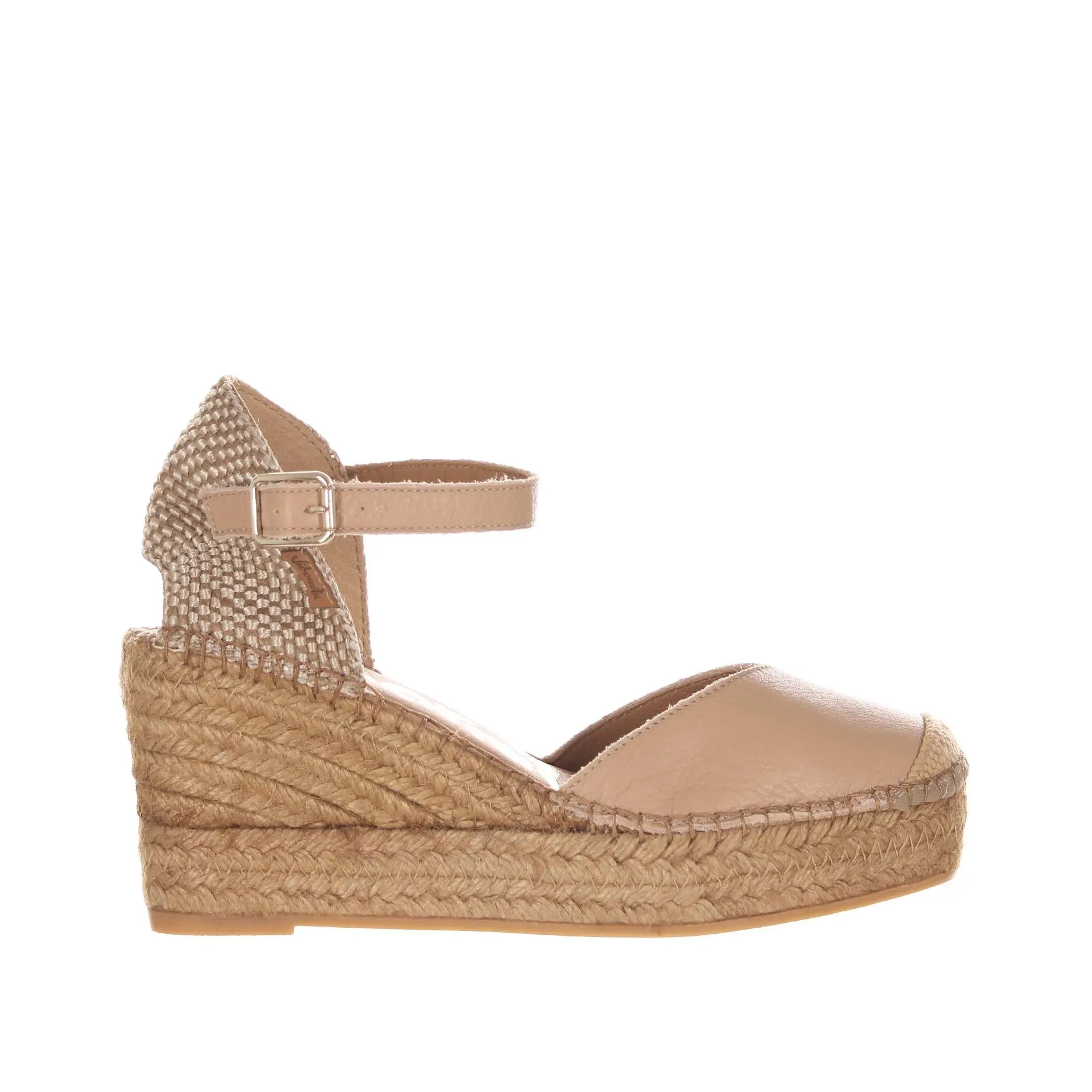 Espadrillas sandalia pico in nappa