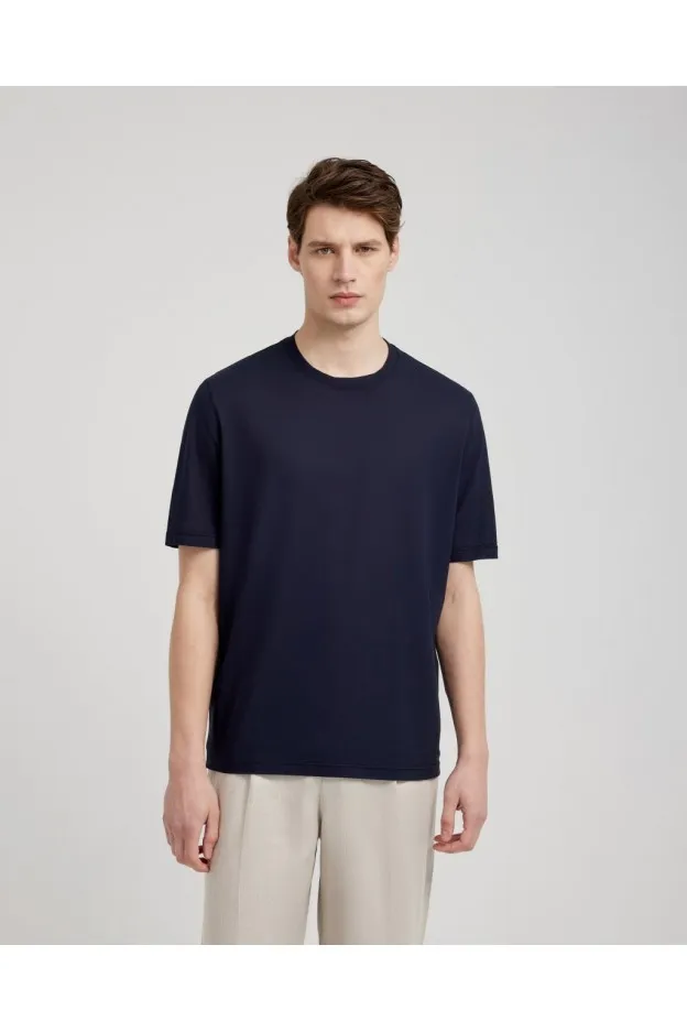 Filippo De Laurentiis Tshirt jersey crepe cotton