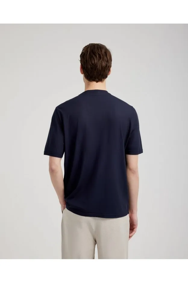 Filippo De Laurentiis Tshirt jersey crepe cotton