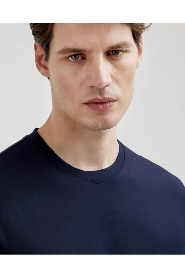 Filippo De Laurentiis Tshirt jersey crepe cotton