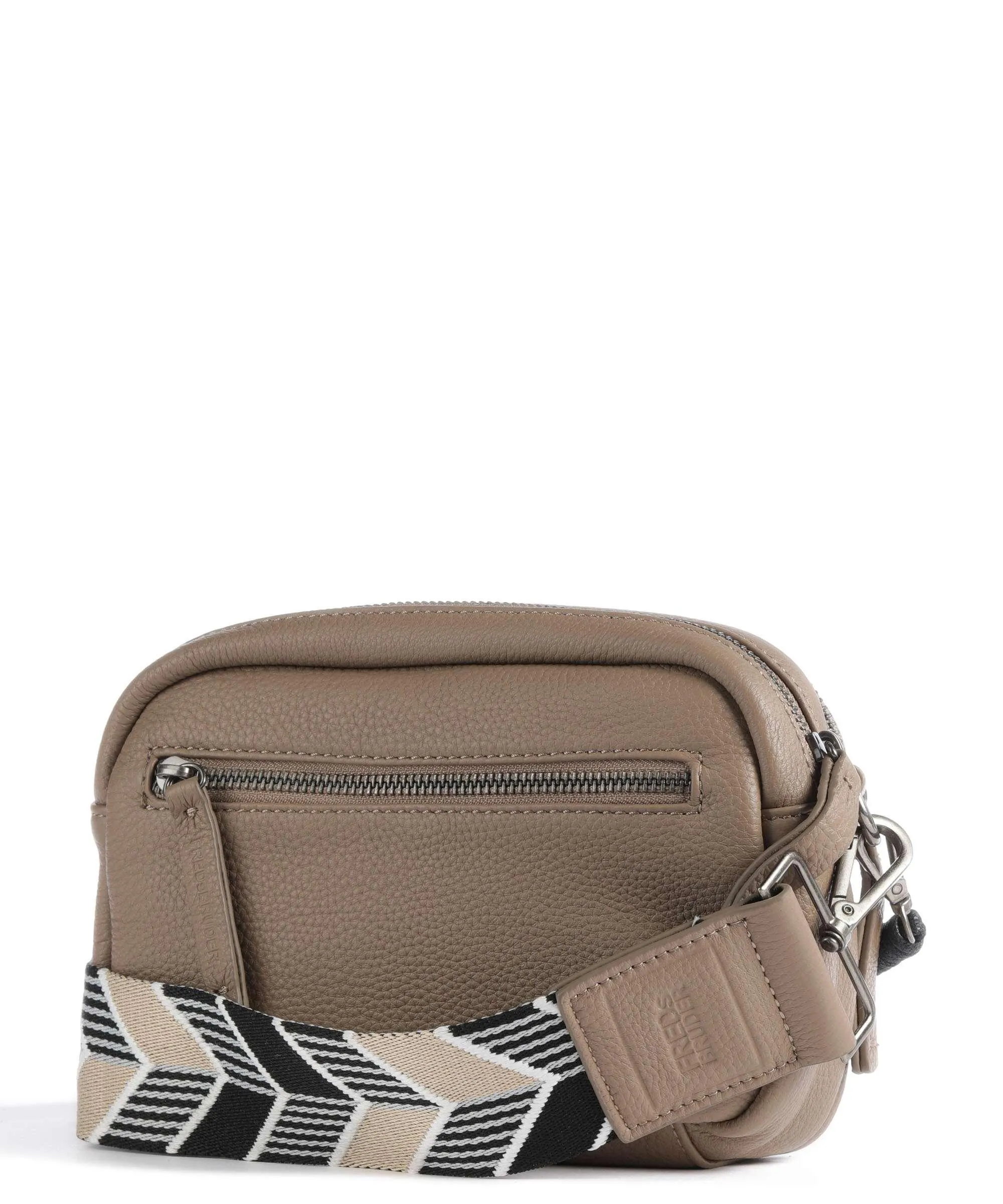  FredsBruder Joy Borsa a tracolla pelle granulata marrone chiaro  