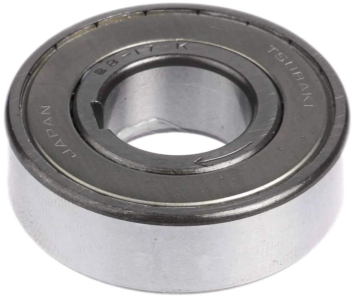 Frizione a camme Tsubaki BB-1K-K, coppia nominale 43Nm, Ø int. 17mm, Ø est. 40mm, Largh. guida 12mm