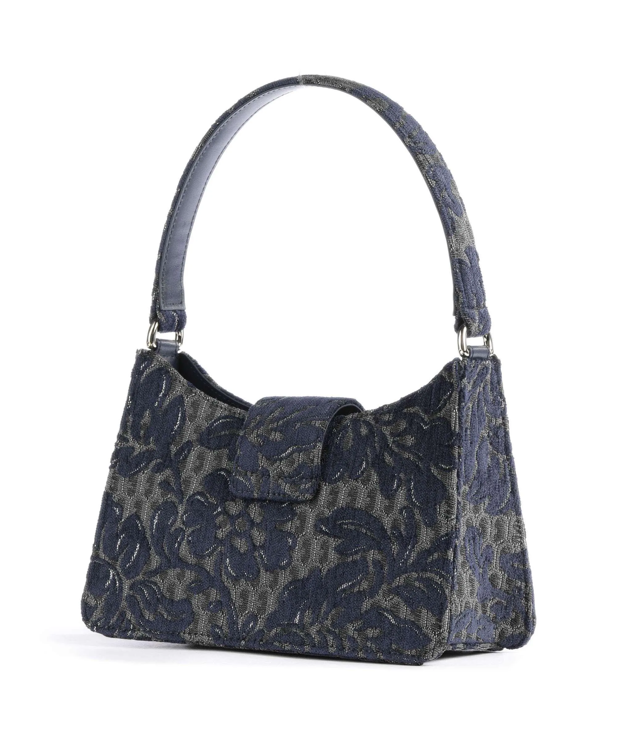  Furla 1927 S Borsa a spalla tissu blu scuro  